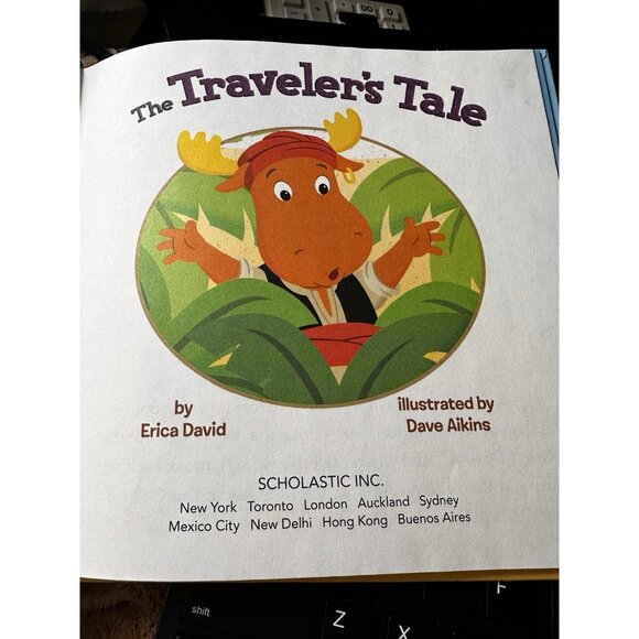 The Backyardigans the Travelers Tale Hardcover Book By Erica David - Picture 10 of 16